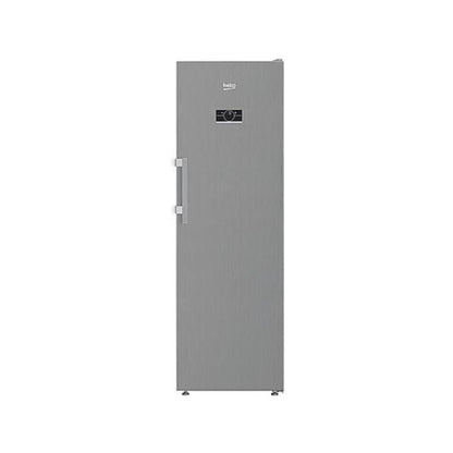 Congelador vertical BEKO 7283640894, 313 l, 186,5 cm, acero, No Frost