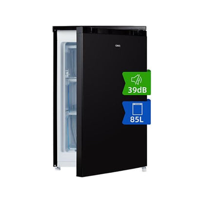 Congelador Vertical CHIQ CSD90D4D, 85 litros, 84,5 cm, Color Metal Cepillado Oscuro