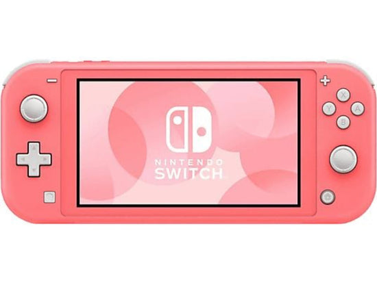 Consola Nintendo Switch Lite, Coral, Portátil con Controles Integrados, 32 GB