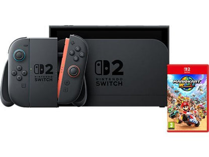 Consola Nintendo Switch 2, 7,9" Full HD HDR 120 Hz, 256 GB, Joy-Con 2, Azul/Rojo + Mario Kart World (Digital)