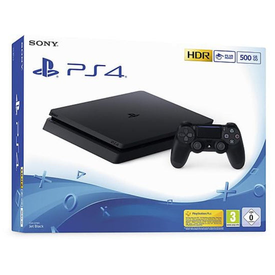 Consola Sony PlayStation 4 Slim, 500 GB, Negro