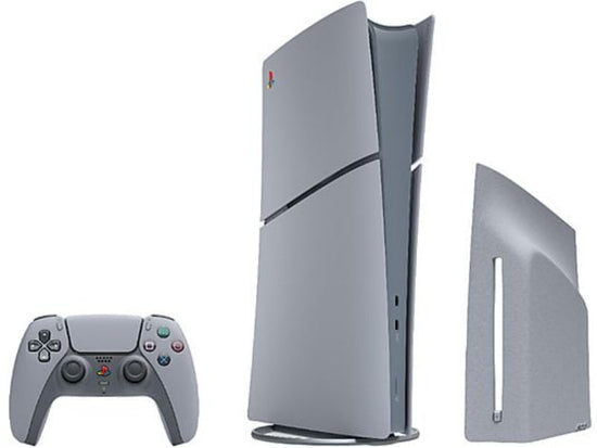 Consola PS5 Sony PlayStation 5 Slim Digital Edition 30º Aniversario Bundle, 1 TB, Gris