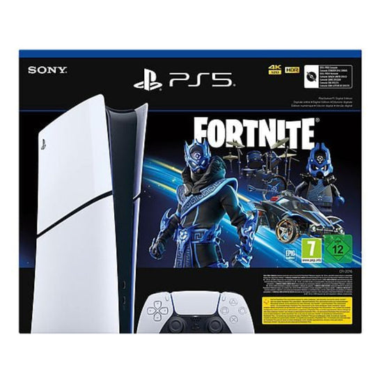 Sony PlayStation 5 Digital Edition Fortnite, 1 TB, Blanco