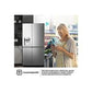 Frigorífico Americano Hisense RS818N4TIE1, 636 L, Total No Frost, Dispensador sin Conexión a Red, Clase E, Inox
