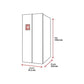 Frigorífico Americano Samsung Bespoke AI RS70F64KETEF, 640 L, No Frost, Clase E, Inox (All Around Cooling)