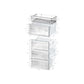 Frigorífico Combinado Bosch KGN392WCF, 363 L, Total No Frost, 203 cm, Clase C, Blanco