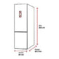 Frigorífico Combinado Bosch KGN392WCF, 363 L, Total No Frost, 203 cm, Clase C, Blanco