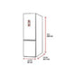 Frigorífico Combinado Bosch KGN397ICT, 363 L, Total No Frost, VitaFresh XXL, 203 cm, Clase C, Inox