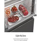 Frigorífico Combinado Haier 3D 60 Serie 3 A3FE737CGJ, 371 L, Total No Frost, Clase E, Inox