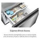 Frigorífico Combinado Haier 3D 60 Serie 5 HTW5618CNMG, 360 L, Total No Frost, Clase C, Inox