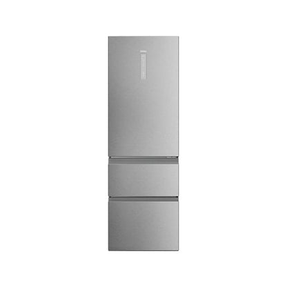 Frigorífico Combinado Haier 3D 60 Serie 5 HTW5618CNMG, 360 L, Total No Frost, Clase C, Inox