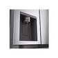 Frigorífico Americano LG GSLV71PZTD, 635 L, Total No Frost, Clase D, Dispensador sin Conexión a Red, Inox