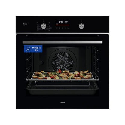 Horno AEG GS6PB51FAB, 71 L, Multifunción, Pirólitico, Negro