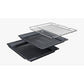 Horno Bosch HBG7741B1, 71 L, Integrable, Pirólitico, Multifunción, Air Fry, Negro