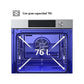 Horno Multifunción LG WSED7613S, 76 L, Integrable, Pirólitico, EasyClean™, ThinQ™, Acero Inoxidable, 59,2 cm