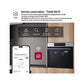 Horno Multifunción LG WSED7613S, 76 L, Integrable, Pirólitico, EasyClean™, ThinQ™, Acero Inoxidable, 59,2 cm