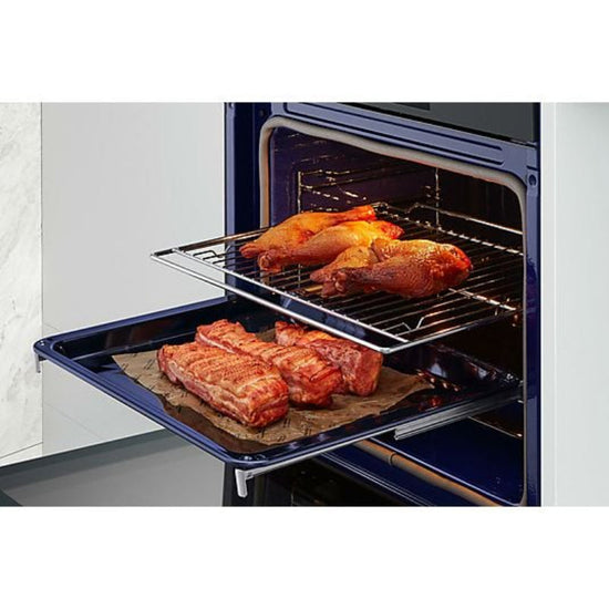 Horno a Vapor LG WSED7665B, 76 L, Multifunción, Pirólitico + Vapor, Acero Negro Mate