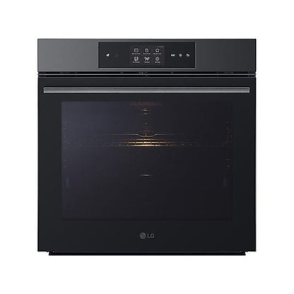 Horno a Vapor LG WSED7665B, 76 L, Multifunción, Pirólitico + Vapor, Acero Negro Mate