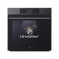 Horno a Vapor LG WSED7665B, 76 L, Multifunción, Pirólitico + Vapor, Acero Negro Mate