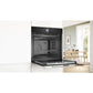 Horno a Vapor Bosch HSG7361B1, 71 L, Multifunción, Steam Plus, Hidrolítico, Pantalla TFT, Negro