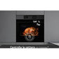 Horno a Vapor LG WSED7665B, 76 L, Multifunción, Pirólitico + Vapor, Acero Negro Mate