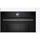 Horno Compacto Bosch CMG7761B1, Integrable, 45 L, Aire Caliente 4D, Pirólitico y Limpieza por Agua, Home Connect, Negro