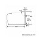 Horno Compacto Bosch CMG7761B1, Integrable, 45 L, Aire Caliente 4D, Pirólitico y Limpieza por Agua, Home Connect, Negro