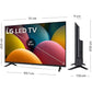 TV LG 32LR60006LA Preto 32 Polegadas LED Full HD | webOS Smart TV α5 AI Gen6