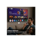 Haier H55K85FUX TV 4K UHD 55 Pulgadas Negro | Google TV | Diseño Sin Marco | Sonido 30 W