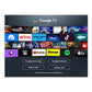 TV TCL 65P6K Negro, 65 Pulgadas 4K UHD | Google TV Procesador AiPQ Dolby Atmos