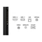 TV TCL 55C6K Mini LED Negro, 55 Pulgadas 4K UHD | 144Hz Gaming Dolby Vision Atmos