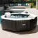 Spa Hinchable INTEX PureSpa Carbone – 6 Personas – 6 Jets + 140 Burbujas – Wi-Fi – Sal
