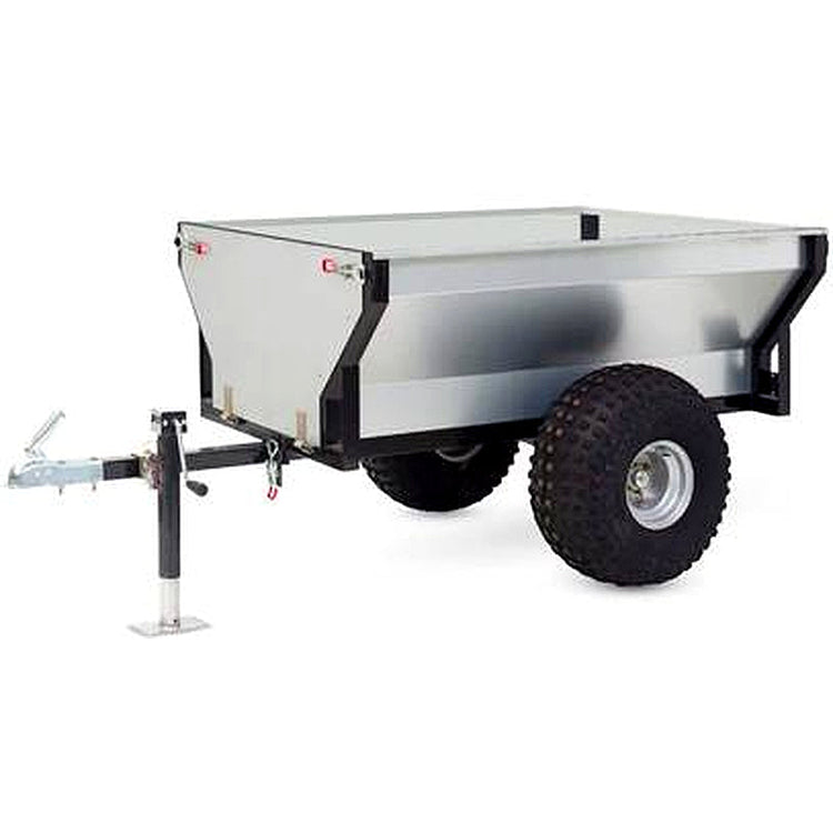 Reboque basculante galvanizado 500 kg para uso profissional e lazer
