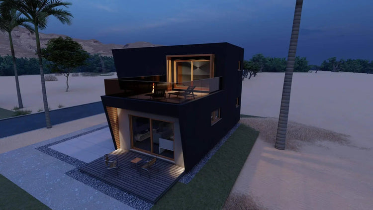Casa modular de dois andares X-Sense de 75