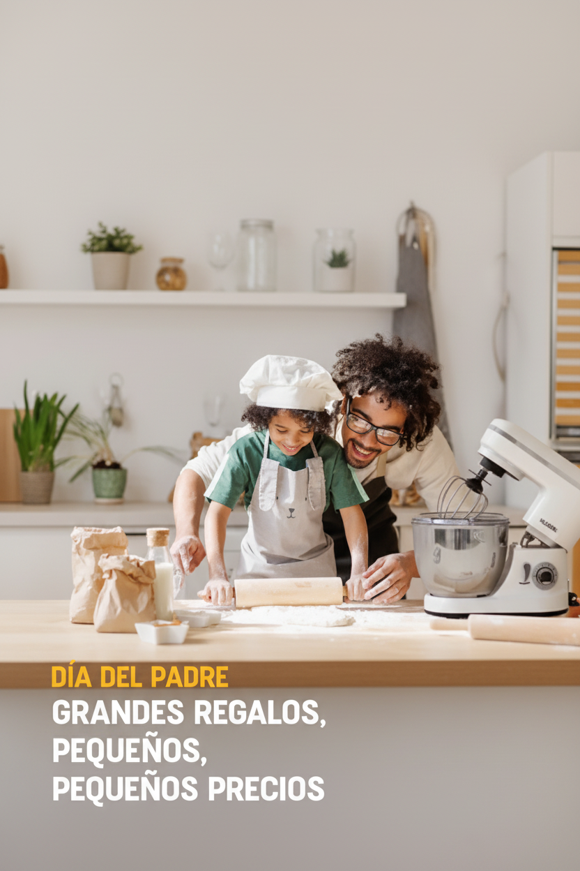 Bannière Día del Padre - père et enfant - mobile