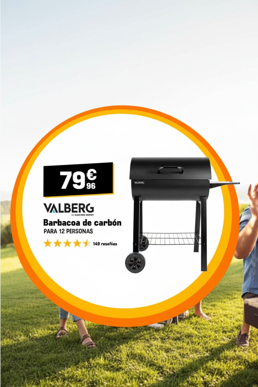 Bannière Valberg Barbacoa mobile