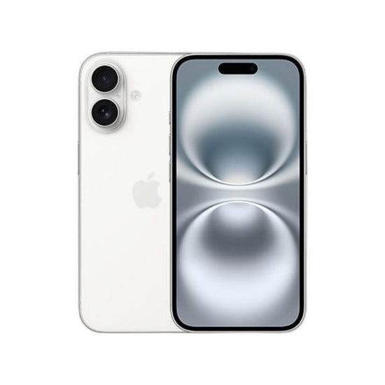 Apple iPhone 16 Blanco 128 GB Smartphone, Pantalla OLED 6,1 Pulgadas, Chip A18 Bionic 5G