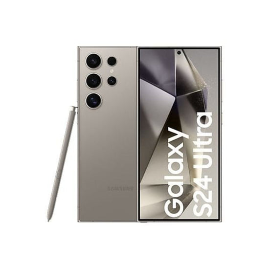 Samsung Galaxy S24 Ultra Titanio Gris 256 GB Smartphone, Pantalla 6,8 Pulgadas Dynamic AMOLED, Snapdragon 5G