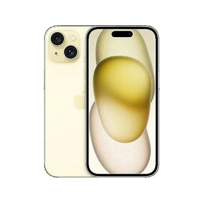 Apple iPhone 15 Amarillo 128 GB Smartphone, Pantalla OLED 6,1 Pulgadas, Chip A16 Bionic
