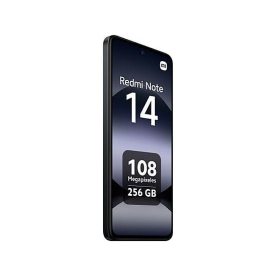 Xiaomi Redmi Note 14 Negro Medianoche 256 GB Smartphone, Pantalla AMOLED 6,67 Pulgadas, 4G