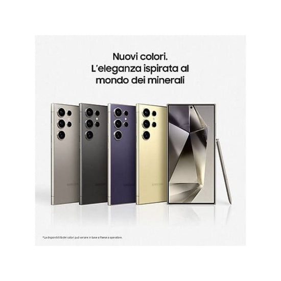 Samsung Galaxy S24 Ultra Titanio Gris 256 GB Smartphone, Pantalla 6,8 Pulgadas Dynamic AMOLED, Snapdragon 5G