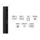 TV LG 43UA75006LA Negro, 43 Pulgadas 4K UHD | Smart TV webOS α7 AI Gen8