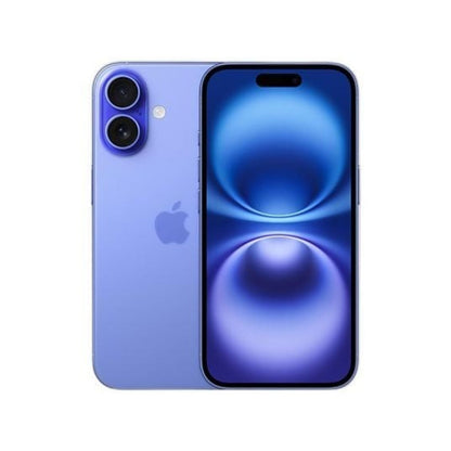 Apple iPhone 16 Azul Ultramar 128 GB Smartphone, Pantalla OLED 6,1 Pulgadas, Chip A18 Bionic 5G