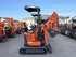 Miniescavadora compacta Deleks s100 1 tonelada, motor diesel de 3 cilindros, giro zero