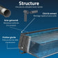 Piscina Exterior 5,50m x 2,7m x 1,2m Power Steel™ Bestway + Accesorios