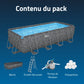 Piscina Exterior 5,50m x 2,7m x 1,2m Power Steel™ Bestway + Accesorios
