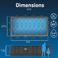 Piscina Exterior 5,50m x 2,7m x 1,2m Power Steel™ Bestway + Accesorios